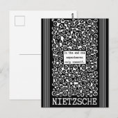 Eén ERVARINGEN die alleen op zichzelf worden genoe Briefkaart (Voorkant / Achterkant)