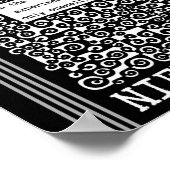 Eén ERVARINGEN die alleen op zichzelf worden genoe Poster (Hoek)