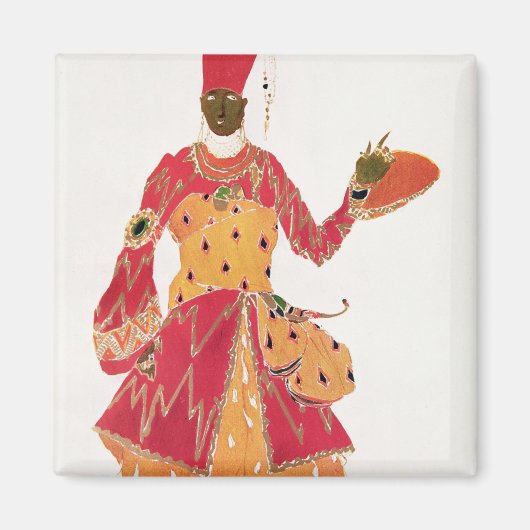 Een Eunuch uit het ballet "Scheherazade" Magneet (Voorkant)
