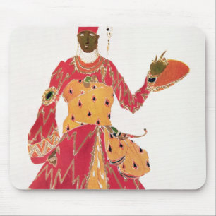 Een Eunuch uit het ballet "Scheherazade" Muismat
