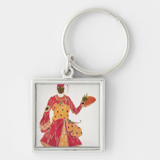 Een Eunuch uit het ballet "Scheherazade" Sleutelhanger (Voorkant)