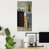 Een eunuch voor de deur van de harem poster (Thuiskantoor)