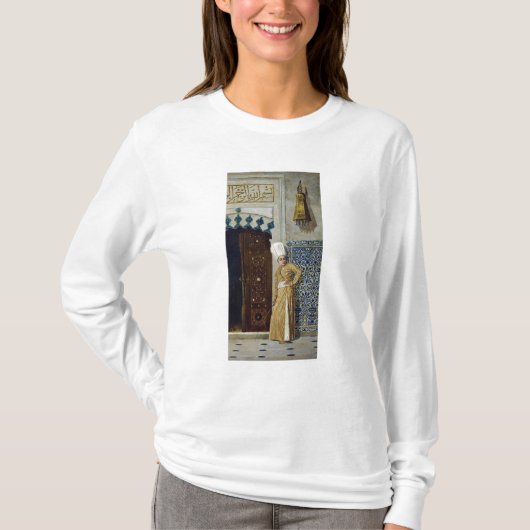 Een eunuch voor de deur van de harem t-shirt (Voorkant)