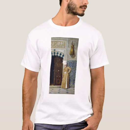 Een eunuch voor de deur van de harem t-shirt (Voorkant)