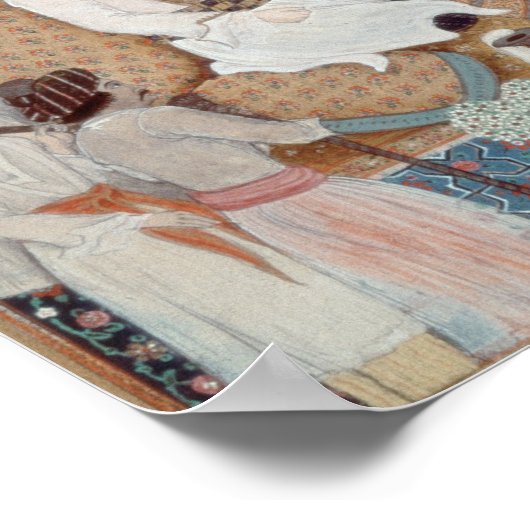 Een Europeaan, waarschijnlijk Sir David Ochterlony Poster (Hoek)