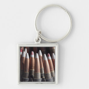 Een even mengeling van vier kogelronden aan één ve sleutelhanger