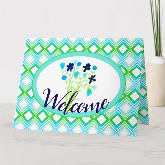 Een evenement bedankt kaart (Voorkant)