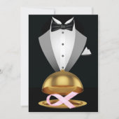 Een evenement van Elegant Pink Ribbon Cancer Aware Kaart (Voorkant)