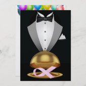 Een evenement van Elegant Pink Ribbon Cancer Aware Kaart (Voorkant / Achterkant)