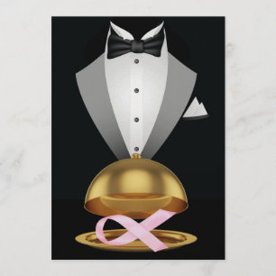 Een evenement van Elegant Pink Ribbon Cancer Aware Kaart