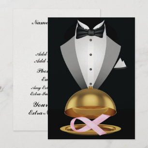 Een evenement van Elegant Pink Ribbon Cancer Aware Kaart