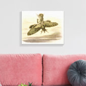 Een Evening Ride, illustratie uit 'In Fairyland: Canvas Afdruk (Insitu (Woonkamer))