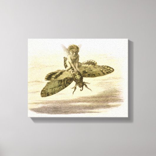 Een Evening Ride, illustratie uit 'In Fairyland: Canvas Afdruk (Voorkant)