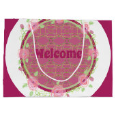 Een Event Paper Welkom Gift Bag Groot Cadeauzakje (Achterkant)