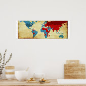 Een evenwicht tussen ideologieën poster (Keuken)