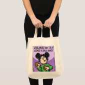 Een evenwichtig diet tote bag (Voorkant (product))