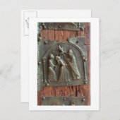 Een exorcisme, paneel van de rechterdeur, 12e briefkaart (Voorkant / Achterkant)