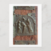 Een exorcisme, paneel van de rechterdeur, 12e briefkaart (Voorkant)