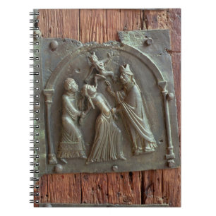 Een exorcisme, paneel van de rechterdeur, 12e notitieboek