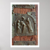 Een exorcisme, paneel van de rechterdeur, 12e poster (Voorkant)