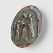 Een exorcisme, paneel van de rechterdeur, 12e ronde klok (Hoek)