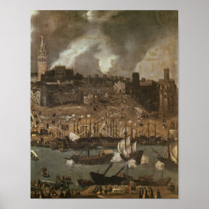 Een Expedition die uit Sevilla komt voor Poster