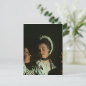 Een experiment op een vogel in de luchtpomp, 1768 briefkaart (Staand voorkant)