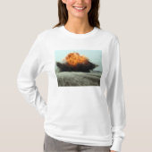 Een explosie brak uit t-shirt (Voorkant)