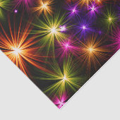 Een explosie van kerststerren tissuepapier (Detail)