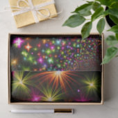 Een explosie van kerststerren tissuepapier (Geschenk)