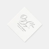 Een extra dag repetitie in het avondeten servet (Hoek)