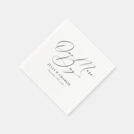 Een extra dag repetitie in het avondeten servet (Hoek)