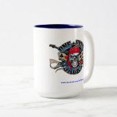 Eén eyed Jacks koffie-Mok Tweekleurige Koffiemok (Voorkant rechts)