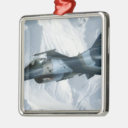 Een F-16-compressor Metalen Ornament (Links)