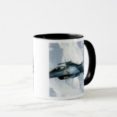 Een F-16-compressor Mok (Voorkant rechts)