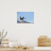 Een F-16E uit de Verenigde Arabische Emiraten Poster (Keuken)