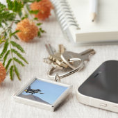 Een F-16E uit de Verenigde Arabische Emiraten Sleutelhanger (Zijkant)