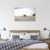 Een F-18-vliegtuig Canvas Afdruk (Insitu (Slaapkamer))