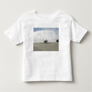 Een F-18-vliegtuig Kinder Shirts