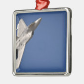 Een F-22 Raptor-vliegtuig Metalen Ornament (Links)