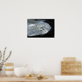 Een F-22 Raptorbanken weg van een KC-135 Poster (Keuken)