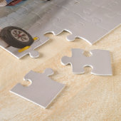 Een F-6F Hellcat-gevechtsvliegtuig uit de Tweede W Legpuzzel (Zijkant)