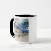 Een F-6F Hellcat-gevechtsvliegtuig uit de Tweede W Mok (Voorkant links)