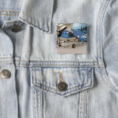 Een F-6F Hellcat-gevechtsvliegtuig uit de Tweede W Vierkante Button 5,1 Cm (In situ)