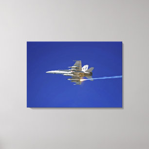 Een F/A-18C-Hornet Canvas Afdruk