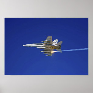 Een F/A-18C-Hornet Poster