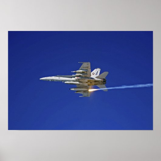 Een F/A-18C-Hornet Poster (Voorkant)