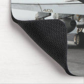 Een F/A-18C-Hornet uit de cockpit 2 Muismat (Hoek)