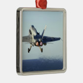 Een F/A-18C-Hornet uit de cockpit Metalen Ornament (Rechts)