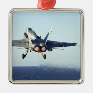 Een F/A-18C-Hornet uit de cockpit Metalen Ornament